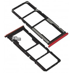 Держатель SIM-карты для Xiaomi Redmi 8A, красный