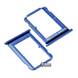 Держатель SIM-карты Xiaomi Mi 9 SE, синий