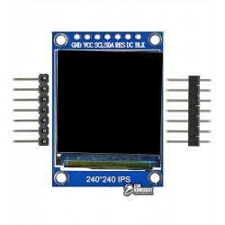Дисплей OLED IPS 240x240 1.3 дюйма, SPI інтерфейс 7 pin, st7789, full color Дисплей OLED IPS 240x240 1.3 дюйма, SPI інтерфейс 7 pin, st7789, full color
