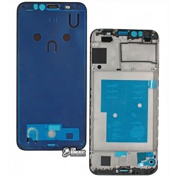 Рамка крепления дисплея для Huawei Honor 7A Pro 5,7", Honor 7C 5,7", Y6 (2018), Y6 Prime (2018), черная