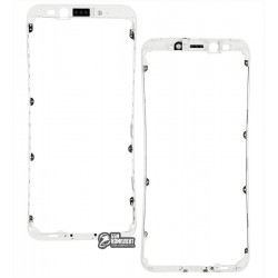 Рамка крепления дисплея для Xiaomi Mi 6X, Xiaomi Mi A2, (Mi6X, MiA2), белая