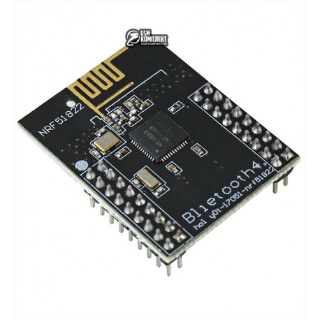 Модуль nRF51822 трансивер и микроконтроллер с ядром Cortex-M0 32-бита, BLE4.0, ZigBee