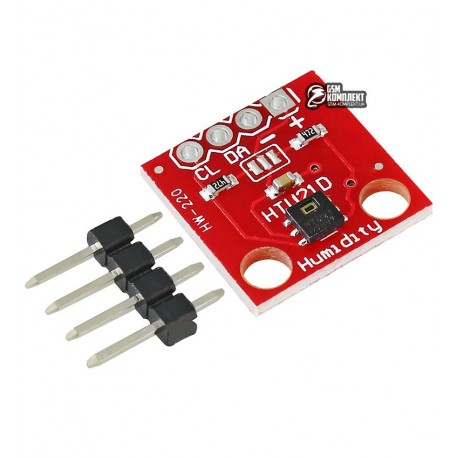 Датчик влажности и температуры HTU21, I2C