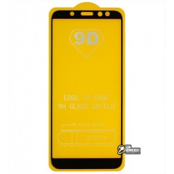 Закаленное защитное стекло для Samsung A600 Galaxy A6 2018, 2.5D, 0,26 мм 9H, Full Glue