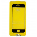 Захисне скло для iPhone 6, iPhone 6S, 0,26 мм 9H, 2,5D, Full Glue, чорний колір