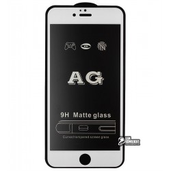 Закаленное защитное стекло для iPhone 6 Plus, iPhone 6s Plus, 2,5D, Full Glue, матовое, белое Закаленное защитное стекло для iPhone 6 Plus, iPhone 6s Plus, 2,5D, Full Glue, матовое, белое