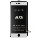 Захисне скло для iPhone 6 Plus, iPhone 6s Plus, 2,5D, Full Glue, матове, білий колір