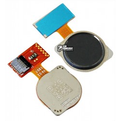 Шлейф Xiaomi Redmi Note 7, для сканера отпечатка пальца (Touch ID), черный