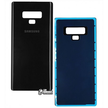 Задняя панель корпуса для Samsung N960 Galaxy Note 9, черная, midnight black