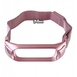 Браслет для Xiaomi Mi Band 4, миланская петля, сиреневый