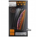 Захисне скло для iPhone X / XS, 0,26 мм 9H, Tiger Glass, 3D, чорний колір