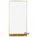 Защитное стекло для Xiaomi Mi MIX, 2.5D, золотое