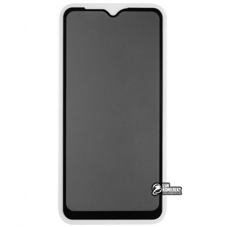 Закаленное защитное стекло для Samsung A105 Galaxy A10 2019, 0,26 мм 9H, 2.5D, Full Glue, Антишпион, черное