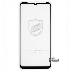 Закаленное защитное стекло для Meizu Note 9, 0,26 mm 9H, 2.5D, Full Glue, черное