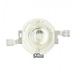 Светодиод синий 1W If=350mA, VF: 3.2-3.4V, LF: 40Lm, WL: 460-465 nm