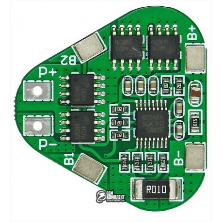 BMS Контроллер заряда-разряда 3-х Li-Ion HX-3S-03 8/12A 11.1-12.6V