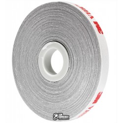 Двухсторонний скотч 3M, серый, 0,4 мм, 6 мм, 5 м, для приклейки сенсоров, дисплеев, оригинал, (70006707932)