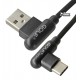 Кабель Type-C - USB, Golf T-design GC-45m, черный