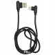 Кабель Type-C - USB, Golf T-design GC-45m, черный