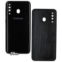 Задня панель корпусу для Samsung M305F / DS Galaxy M30 (2019), чорний колір