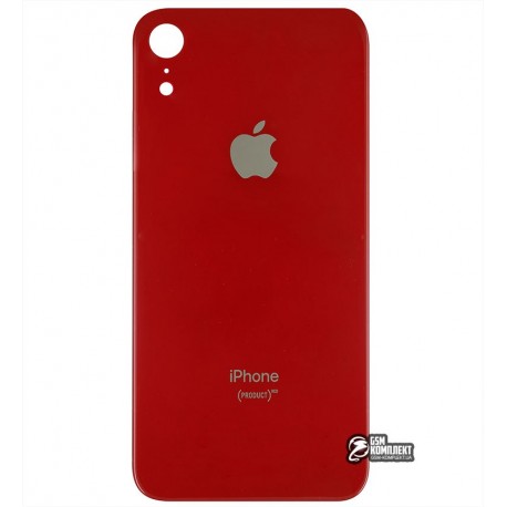 Задняя панель корпуса для Apple iPhone XR, красная