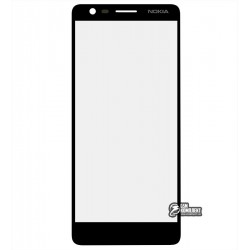 Стекло корпуса для Nokia 3.1 Dual Sim, TA-1063, черный Стекло корпуса для Nokia 3.1 Dual Sim, TA-1063, черный