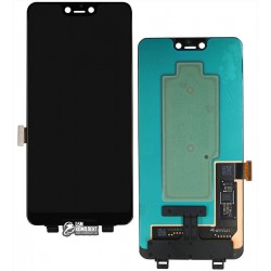 Дисплей для Google Pixel 3 XL, черный, с сенсорным экраном (дисплейный модуль), Original (PRC)