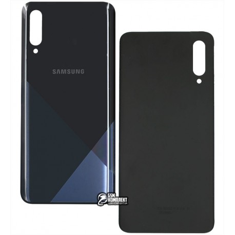 Задняя панель корпуса для Samsung A307F/DS Galaxy A30s, черная
