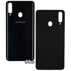 Задняя крышка батареи для Samsung A207 Galaxy A20s (2019), черная Задняя крышка батареи для Samsung A207 Galaxy A20s (2019), черная