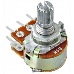 Резистор переменный 1 kOhm, 6 pin, WH148-1B-2B Резистор переменный 1 kOhm, 6 pin, WH148-1B-2B