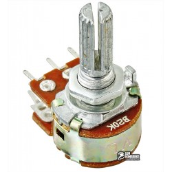 Резистор переменный 20 kOhm, 6 pin, WH148-1B-2B Резистор переменный 20 kOhm, 6 pin, WH148-1B-2B