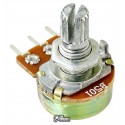 Резистор змінний 500 Ohm, 15мм, WH148 1A-1-18T-B501-L15