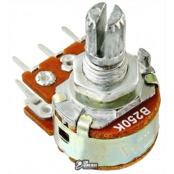 Резистор переменный 250 kOhm, 6 pin, WH148-1B-2B Резистор переменный 250 kOhm, 6 pin, WH148-1B-2B