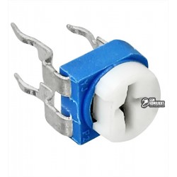 Резистор подстроечный горизонтальный 200 kOhm, WH06-2 (RM065) Резистор подстроечный горизонтальный 200 kOhm, WH06-2 (RM065)