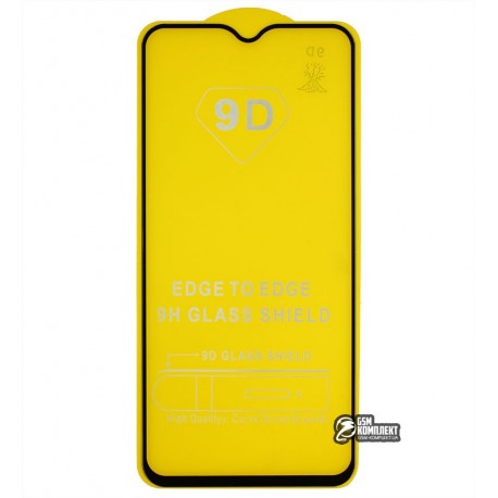 Закаленное защитное стекло для OnePlus 7T, 0,26 mm 9H, 2.5D, Full Glue, черное