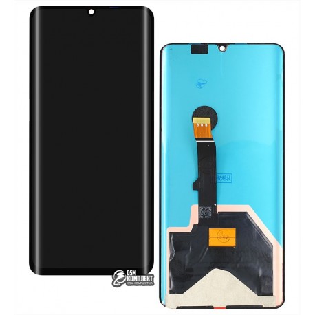 Дисплей для Huawei P30 Pro, черный, с сенсорным экраном (дисплейный модуль), Original (PRC)