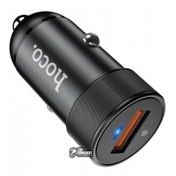 Автомобильное зарядное устройство Hoco Z32A Flash power Fully QC3.0, 1USB, 18Вт, 4А max Автомобильное зарядное устройство Hoco Z32A Flash power Fully QC3.0, 1USB, 18Вт, 4А max