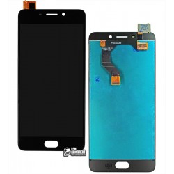 Дисплей для Meizu M6 Note, черный, с сенсорным экраном (дисплейный модуль), copy
