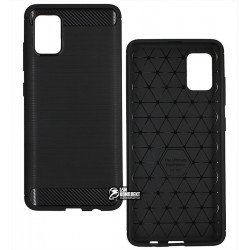 Чехол для Samsung A515 Galaxy A51 (2019), Ultimate Experience Leather, силиконовый, черный