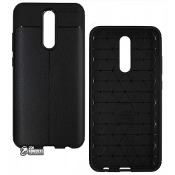 Чехол для Xiaomi Redmi 8, Redmi 8A, Ultimate Experience Leather, силикон, черный