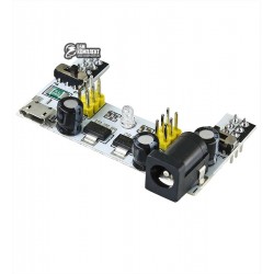 Модуль питания для макетной платы MB-102, microUSB