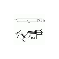 Паяльное жало AOYUE WQ-2BCM Паяльное жало AOYUE WQ-2BCM