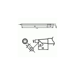 Паяльное жало AOYUE WQ-3BC (LF) Паяльное жало AOYUE WQ-3BC (LF)