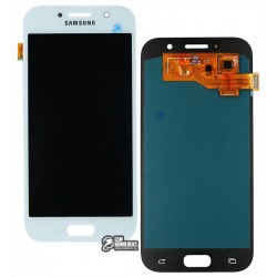 Дисплей для Samsung A520F Galaxy A5 (2017), голубой, с сенсорным экраном (дисплейный модуль), (OLED), High Copy, blue mist Дисплей для Samsung A520F Galaxy A5 (2017), голубой, с сенсорным экраном (дисплейный модуль), (OLED), High Copy, blue mist