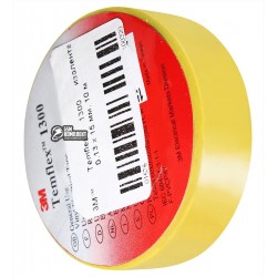 3M™ Temflex 1300 изолента желтая, 0,13 x 15 мм, 10 м