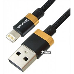 Кабель Lightning - USB, Baseus Golden Belt, 1 метр