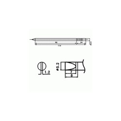 Паяльное жало AOYUE WQ-52D Паяльное жало AOYUE WQ-52D
