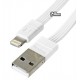 Кабель Lightning -USB, Remax Tengy RC-062i, набор (1м и короткий 0.16м)