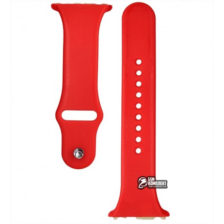 Ремешок для смарт часов Smart Watch A1, красный б/у