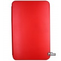 Чехол для Samsung T560 Galaxy Tab E 9.6, T561 Galaxy Tab E, Fashion, книжка, кожзам, красная